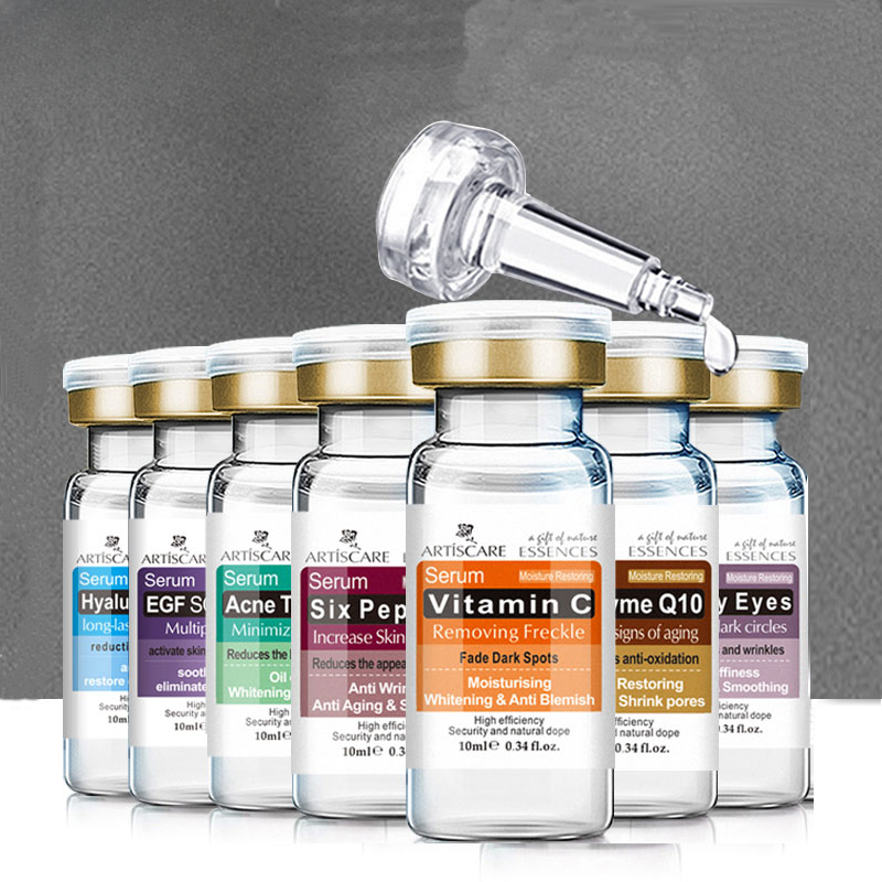 Luxury Skincare Anti Aging - 7pcs Serum for Face Whitening Anti