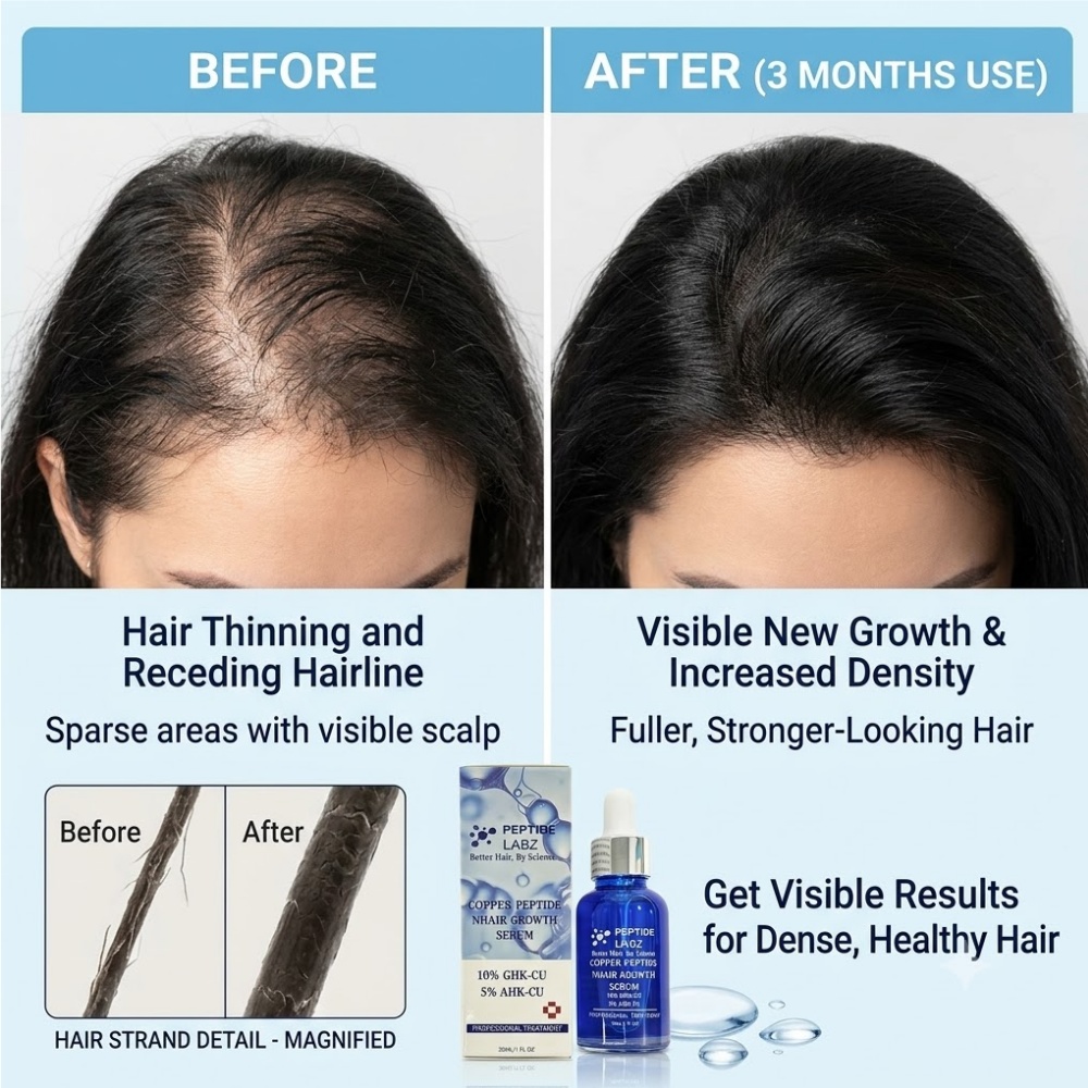 Hair Growth Essence Copper Pep - Growth Factor Serum review and price
