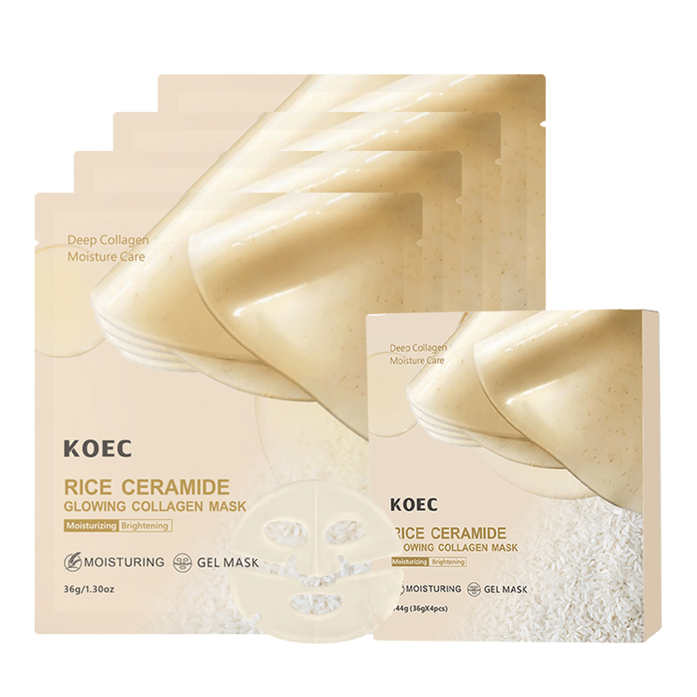 Rice 70 Glow Collagen Mask Ove - Luxury Skincare Anti Aging review and price