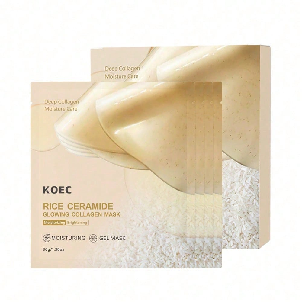 Rice 70 Glow Collagen Mask Ove - Luxury Skincare Anti Aging review and price