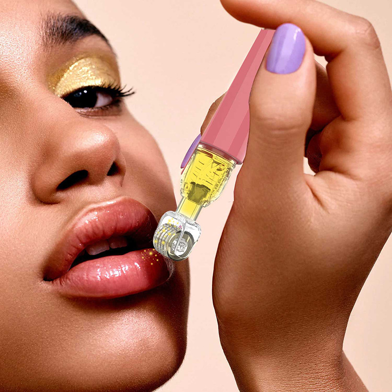 Women Facial Lip Derma Roller  - Growth Factor Serum review and price