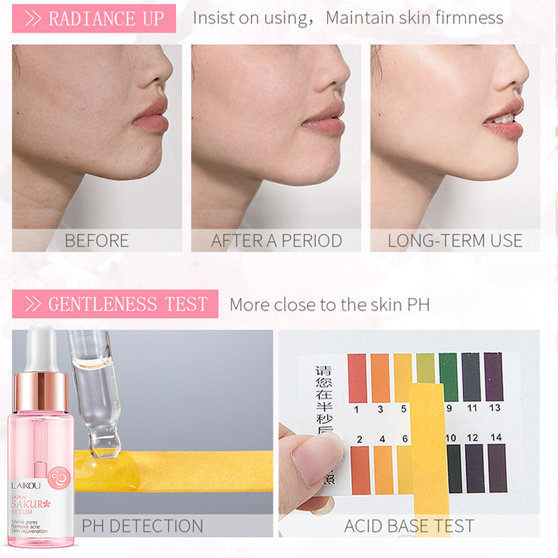 LAIKOU 17ML Japan Sakura Serum - Growth Factor Serum review and price