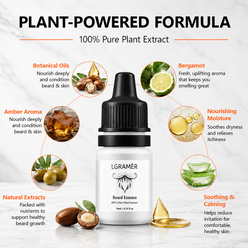 Men's Beard Growth Serum Nouri - Growth Factor Serum review and price