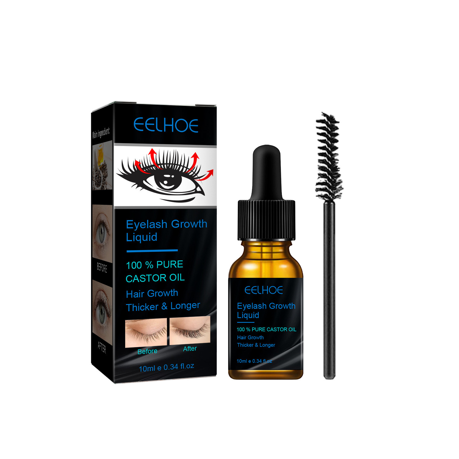 Castor Oil Eyelash Growth Seru - Growth Factor Serum review and price