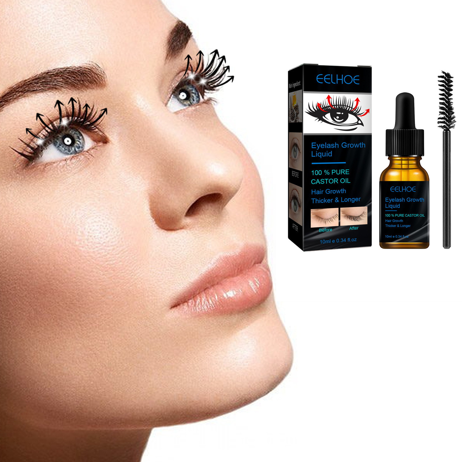 Castor Oil Eyelash Growth Seru - Growth Factor Serum review and price